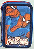 MEDIA WAVE store SP16109 Astuccio portapastelli Spiderman 3 Cerniere 43 pz Scuola Colori