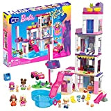 MEGA Barbie Color Reveal- Casa dei Sogni, Set di Costruzioni con Oltre 25 sorprese, 5 Mini Bambole e 6 Animali, ...