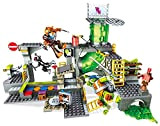 Mega Bloks Mattel Dmx55 - Costruzione Giocattoli, TMNT Segreto Giochi per Bambini Tana