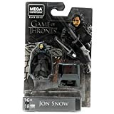 Mega Construx Black Series Game of Thrones Jon Snow Figure, GVR75