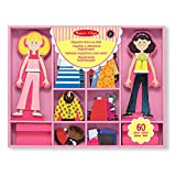 Melissa & Doug Bambole magnetiche da vestire per ragazze di 6, 5, 4, 3 anni | Kit artigianale per ragazze ...