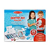 Melissa & Doug Kit dentista per giochi di ruolo per bambini e bambine dai 3 anni in su | Giocattoli ...