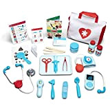 Melissa & Doug Set giocattoli educativi Dottore| Kit dottore per bambini | Set dottore regalo per bambine di 3 anni ...