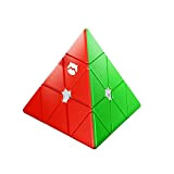 MG Monster Go Pyraminx Cube, Speed Piramide Puzzle Senza Adesivi Triangle Cube