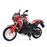 MHDTN Grande Giocattoli per Macchinina Motocross 1:18 per Honda Africa Twin DCT 1100 XX 600F Simulazione Moto Pressofuso Espressione d'Amore ...