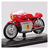 MHDTN Grande Giocattoli per Macchinina Motocross 1/24 Mini Classics MV Agusta 500 Tre 1967 GP Racing No.1 G Agostini Moto ...