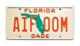 Miami Vice | AIF 00M | Metal Stamped License Plate