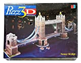 Milton Bradley Puzzle 3D Tower Bridge Londra (819 Pezzi) Puzzle 1060mm Lungo Grado Extra Impegnativo