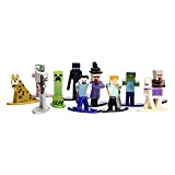 Minecraft 253261000 Nanofigure Videogioco, Personaggio da collezione, Modelli/Colori assortiti, 1 pezzo