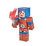 Minecraft- Personaggio Hex Snodato con 3 Accessori, Giocattolo per Bambini 6+Anni, GNC25, Esclusivo Amazon