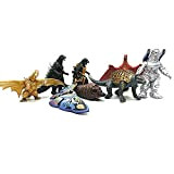 MINGZE 8 Pezzi Godzilla King of Monsters Toy Set, Dinosauri Bambola Modello Mini Dinosauri realistici per Bambini e Film Fans ...