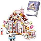 Mini Blocks Girls Candy House Kit di costruzione, kit creativi con lecca-lecca, camion di cioccolato e gelato, grande regalo di ...