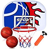 Mini Canestro da Basket per Bambini SUPER JOY Canestro Basket da Camera Ufficio Porte Interne Cesta Porta Giocattoli Sportivi con ...