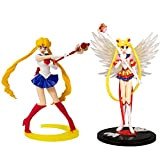 Mini Figure Set, BESTZY 2 pezzi Sailor Moon Decorazioni, Set di Figure di Torta Sailor Moon, Per Bambini Forniture Per ...
