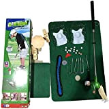 Mini Gioco di Golf al Coperto, Mini Indoor Golf Game Competition Pack,Indoor Mini Golf Game for Adults Golf PRO Set ...