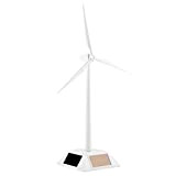 Mini Modello di Mulino a Vento, Modello di turbina eolica ad energia Solare Fai-da-Te Desktop Decor Craft, Giocattolo di apprendimento ...