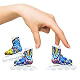 Mini pattini a rotelle per le dita | Skateboard Mini pattini a rotelle per le dita - Mini sneakers Portachiavi ...