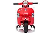 Mini V E S P A per bambini P I A G G I O rossa moto elettrica px150 6V ...