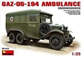 MiniArt - Kit modellino Ambulanza “GAZ-05-194 ”, Scala 1:35, plastica