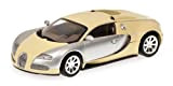 Minichamps 400110854 Bugatti Veyron Centenaire Edition Beige & Crome Auto Stradali Scala 1/43
