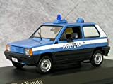 Minichamps 400121490 Fiat Panda 45 Polizia Italiana 1980 Auto Stradali Scala 1/43