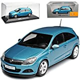 Minichamps Opel Astra H GTC Coupe Hell Blau 2005-2010 1/43 Modell Auto