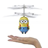 MINIONS Rise of Gru-Dave Jetpack Minion RC Flying Ball | Mini Elicottero interattivo telecomandato per Bambini Ufficiali da Collezione, Giocattoli ...