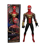 Miotlsy Marvel Ultimate Spider Man con armatura integrale Iron Spider, Action Figure da 30 cm Titan Hero Series, Ispirata al ...