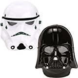 Miotlsy Maschere di Star Wars Maschere Black Warrior Maschere Star Wars Mask con Corda Elastica Black Warrior Maschere Cosplay Maschere ...