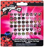 Miraculous Tales of Ladybug & Cat Noir Orecchini Sticker per Bambini, 65984