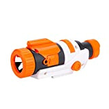 Mirino per torcia a LED con pistola giocattolo, Supporto di scorta per attacco per cannocchiale staccabile in plastica per modificare ...