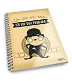 missborderlike – A5 Notebook – A Day Without a Smile Is A Day Lost – Charles chaplin-