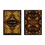 MMS Unicorn Playing cards (Copper) by Aloy Design Studio USPCC - Trick