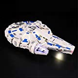 MNVOA Kit di Illuminazione A LED per Lego Star Wars Kessel Run Millennium Falcon, Compatibile con Il Modello Lego 75212 ...