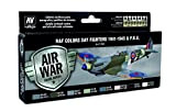Model Air Set - WWII RAF Day Fighters (X8) (Val71162)