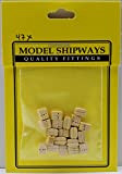 Model Expo Triple Sheave Block, BOZZELLI, Boxwood 9/32" (7mm)