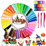 Modeling Clay 36 Color Modeling Clay Fluffy Slime, BESTZY DIY Soft Magic Clay Craft Air Dry Plasticine Ultra-light Modeling Dough ...