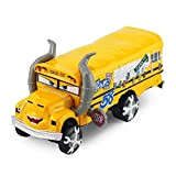 Modellino auto Pixar Cars Deluxe serie Miss Fritter in lega di metallo modellino auto collezione giocattolo per bambini