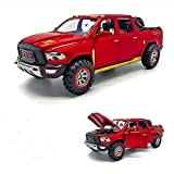 Modello di Auto in Lega di Alluminio 01:32 Simulation Model Car Lega per Dodge RAM-TRX-Pickup Metallo Model Car Audio e ...