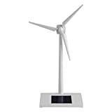 Modello di mulino a vento ad energia solare, giocattolo da tavolo per turbina eolica, strumento per l'insegnamento della scienza per ...