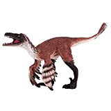 MOJO- Animal Planet Troodon con mandíbula articulada, Colore Marrone, 387389