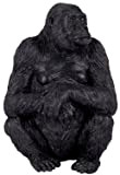 MOJO Premium - Figura di animali della fauna selvatica dipinta a mano (Gorilla Femmina)