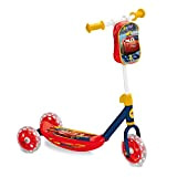 Mondo 18005 My First Scooter CARS 3 -Monopattino con 3 ruote e borsetta porta oggetti, per Bambini, Multicolore
