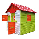 Mondo Ciabòt Garden House - Casetta da Giardino da Gioco per Bambini, House Kids Interno, Esterno Multi-Activity, Cod 32000, Multicolore