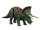 Mondo Jurassic Dominion - Attacco sonoro "Triceratops" - Dinosauro triceratopo jurassic world con effetti sonori da 28 cm articolato - ...