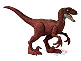 Mondo Jurassic Dominion - Dinosauro animale feroce Velociraptor - Dinosauro giocattolo articolato da 18 cm - Dinosauri per bambini da ...