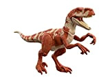 Mondo Jurassic Dominion - Dinosauro Animali feroci "Atrociraptor" - Dinosauro articolato da 18 cm novità pack bestial - Dinosauro giocattolo ...