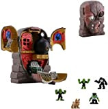 Mondo Mostro. fuga Zombie . 5 Mini figure con casa del cervello, gioco d'azione. Trash Pack. Monster World. Anime