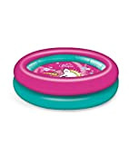 Mondo Toys Piscina Gonfiabile Per Bambini Due Anelli, +10 Mesi, 16916, Multicolore, 25.5 X 5 X 38 Cm