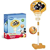 Mondo Toys - Super Basket Stand Mickey Mouse - Canestro da basket per bambini con colonna impianto da basket | ...